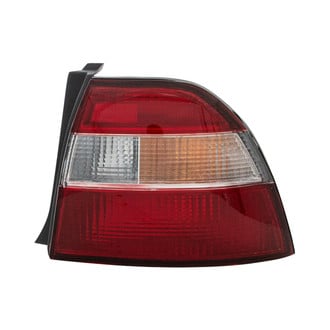 Eagle Eyes® - Passenger Side Outer Replacement Tail Light Lens and Housing (Standard Line)