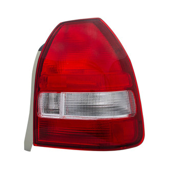 Eagle Eyes® - Passenger Side Replacement Tail Light Lens and Housing (Standard Line)