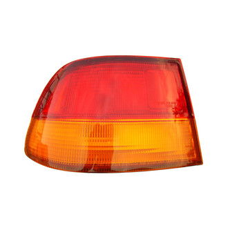 Eagle Eyes® - Driver Side Outer Replacement Tail Light Lens and Housing (Standard Line)