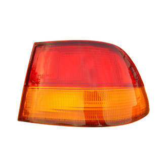 Eagle Eyes® - Passenger Side Outer Replacement Tail Light Lens and Housing (Standard Line)