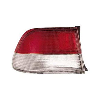 Eagle Eyes® - Driver Side Outer Replacement Tail Light Lens and Housing (Standard Line)