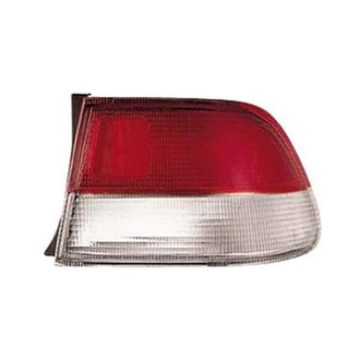 Eagle Eyes® - Passenger Side Outer Replacement Tail Light Lens and Housing (Standard Line)