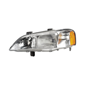 Eagle Eyes® - Driver Side Replacement Headlight Lens and Housing (Standard Line)