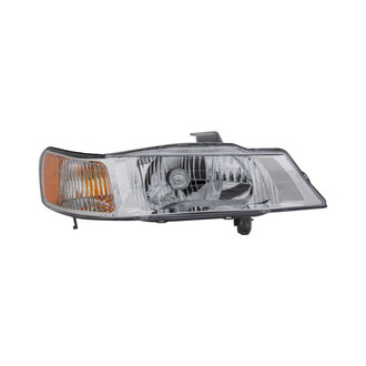 Eagle Eyes® - Passenger Side Replacement Headlight Lens and Housing (Standard Line)