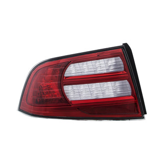 Eagle Eyes® - Driver Side Replacement Tail Light Lens and Housing (Standard Line)