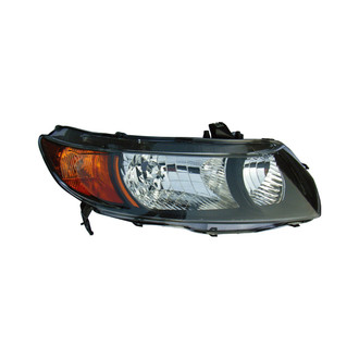 Eagle Eyes® - Passenger Side Replacement Headlight Lens and Housing (Standard Line)