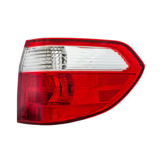 Eagle Eyes® - Passenger Side Outer Replacement Tail Light Lens and Housing (Standard Line)