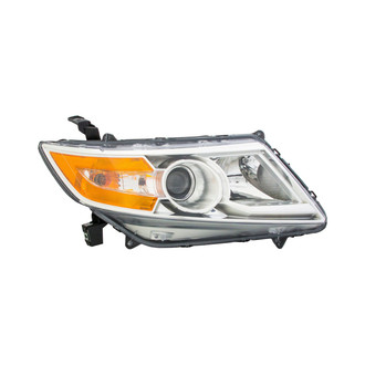 Eagle Eyes® - Passenger Side Replacement Headlight (CAPA Certified)