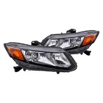 Eagle Eyes® - Driver and Passenger Side Replacement Headlights (Standard Line)