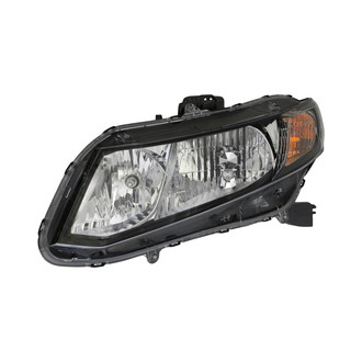 Eagle Eyes® - Driver Side Replacement Headlight (CAPA Certified)