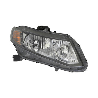 Eagle Eyes® - Passenger Side Replacement Headlight (CAPA Certified)