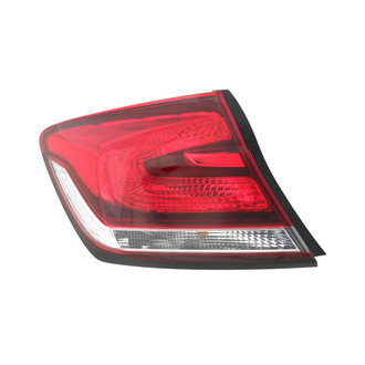 Eagle Eyes® - Driver Side Outer Replacement Tail Light (Standard Line)