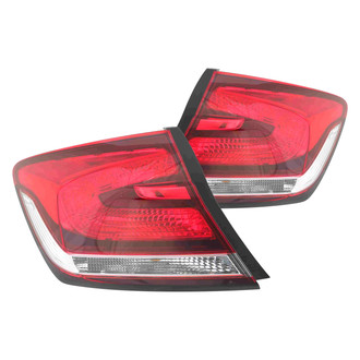 Eagle Eyes® - Driver and Passenger Side Outer Replacement Tail Lights (Standard Line)