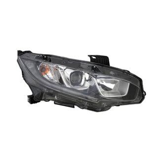 Eagle Eyes® - Passenger Side Replacement Headlight (CAPA Certified)