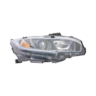 Eagle Eyes® - Passenger Side Replacement Headlight (CAPA Certified)