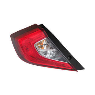 Eagle Eyes® - Driver Side Outer Replacement Tail Light (Standard Line)