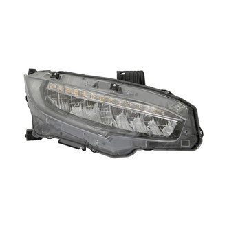 Eagle Eyes® - Passenger Side Replacement Headlight (Standard Line)