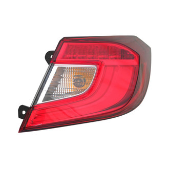 Eagle Eyes® - Passenger Side Outer Replacement Tail Light (Standard Line)