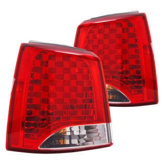 Eagle Eyes® - Driver and Passenger Side Outer Replacement Tail Lights (Standard Line)