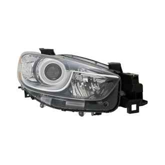 Eagle Eyes® - Passenger Side Replacement Headlight Lens and Housing (Standard Line)