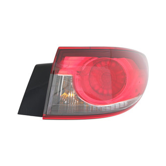 Eagle Eyes® - Passenger Side Outer Replacement Tail Light (Standard Line)