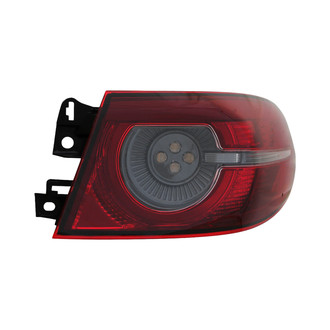 Eagle Eyes® - Passenger Side Outer Replacement Tail Light (CAPA Certified)
