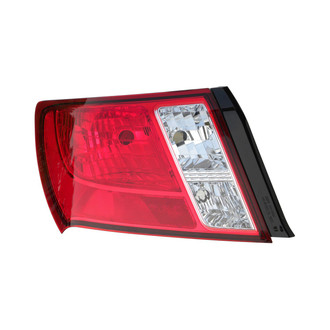 Eagle Eyes® - Driver Side Outer Replacement Tail Light Lens and Housing (Standard Line)