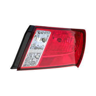 Eagle Eyes® - Passenger Side Outer Replacement Tail Light Lens and Housing (Standard Line)