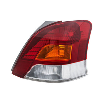 Eagle Eyes® - Passenger Side Replacement Tail Light Lens and Housing (Standard Line)