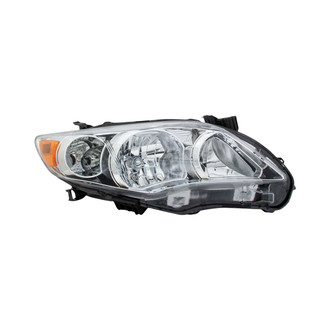 Eagle Eyes® - Passenger Side Replacement Headlight Lens and Housing (CAPA Certified)