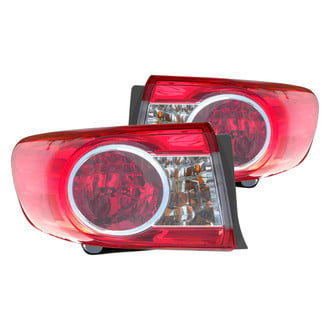 Eagle Eyes® - Driver and Passenger Side Outer Replacement Tail Lights (Standard Line)