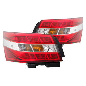 Eagle Eyes® - Driver and Passenger Side Outer Replacement Tail Lights (Standard Line)