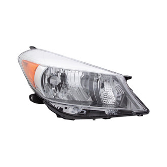 Eagle Eyes® - Passenger Side Replacement Headlight Lens and Housing (Standard Line)