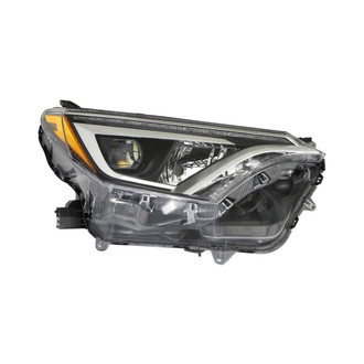 Eagle Eyes® - Passenger Side Replacement Headlight (CAPA Certified)