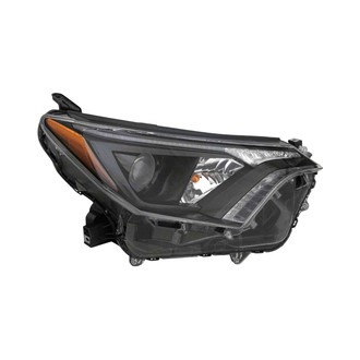 Eagle Eyes® - Passenger Side Replacement Headlight (CAPA Certified)