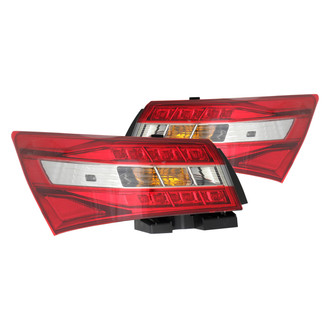 Eagle Eyes® - Driver and Passenger Side Outer Replacement Tail Lights (Standard Line)