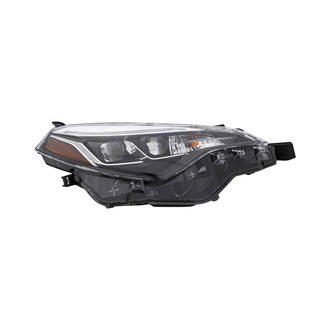Eagle Eyes® - Passenger Side Replacement Headlight (CAPA Certified)
