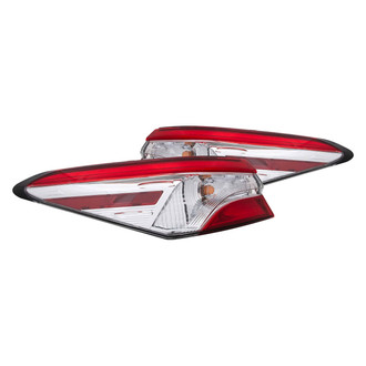 Eagle Eyes® - Driver and Passenger Side Outer Replacement Tail Lights (Standard Line)