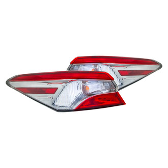 Eagle Eyes® - Driver and Passenger Side Outer Replacement Tail Lights (Standard Line)