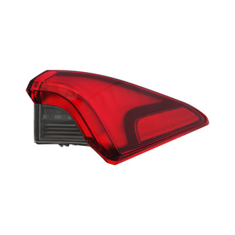 Eagle Eyes® - Passenger Side Outer Replacement Tail Light (CAPA Certified)