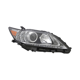 Eagle Eyes® - Passenger Side Replacement Headlight Lens and Housing (Standard Line)