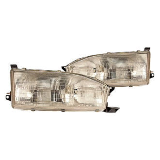 Eagle Eyes® - Driver and Passenger Side Replacement Headlights (Standard Line)