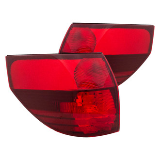 Eagle Eyes® - Driver and Passenger Side Outer Replacement Tail Lights (Standard Line)