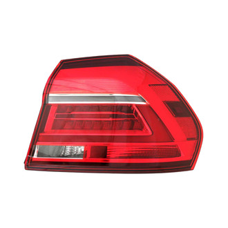 Eagle Eyes® - Passenger Side Outer Replacement Tail Light (CAPA Certified)