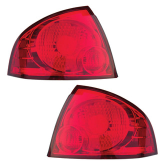 Eagle Eyes® - Driver and Passenger Side Outer Replacement Tail Lights (Standard Line)
