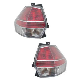 Eagle Eyes® - Driver and Passenger Side Outer Replacement Tail Lights (Standard Line)