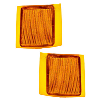 Eagle Eyes® - Driver Side Upper Replacement Reflector Set (Standard Line)
