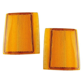 Eagle Eyes® - Driver Side Upper Replacement Reflector Set (Standard Line)
