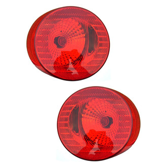 Eagle Eyes® - Driver and Passenger Side Outer Replacement Tail Lights (Standard Line)