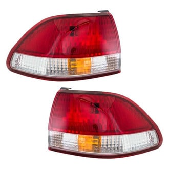 Eagle Eyes® - Driver and Passenger Side Outer Replacement Tail Lights (Standard Line)
